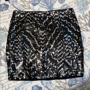 Express sequin skirt! Size M